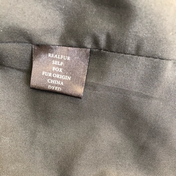 Adrienne Landau classic black fox fur vest - Picture 7 of 8